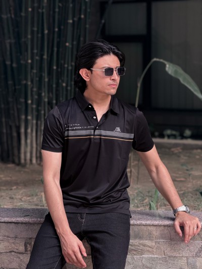 Chinese Polo Black