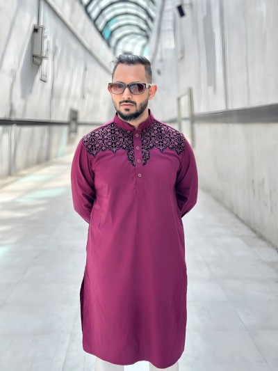 Luxury Velvet Panjabi 601