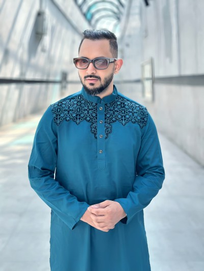 Luxury Velvet Panjabi 602