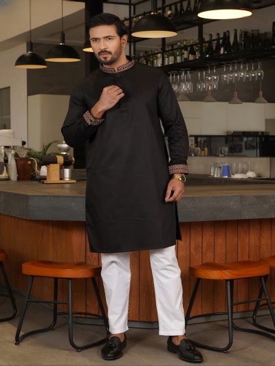 Premium Embroidery Panjabi 707