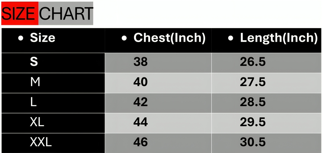 Size chart for Burberry White