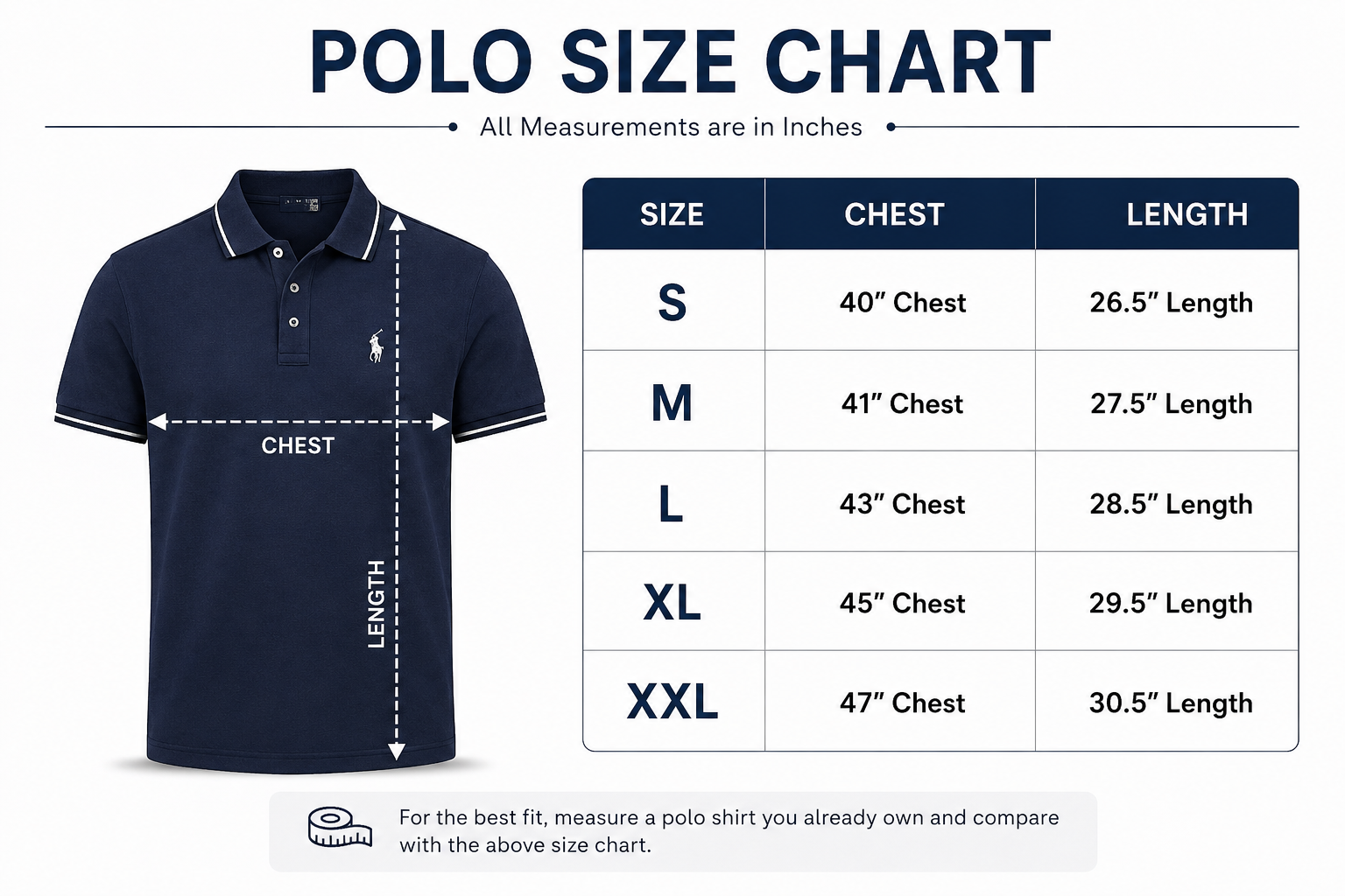 Size chart for TOMMY HILFIGER PINK